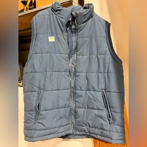 #3424-Livergy Men's Navy Quilted Vest